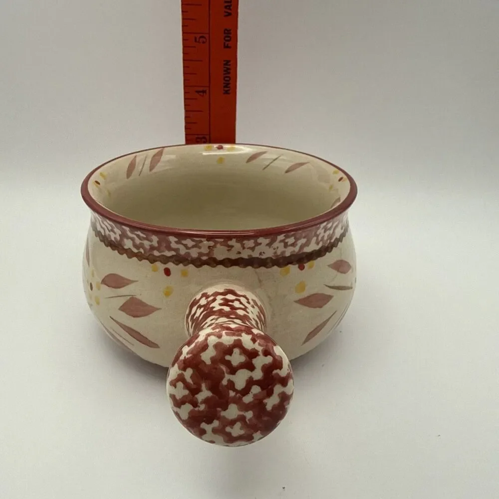 Temp-tations Ovenware Old World Soup Bowl Only 18 Oz Replacement Cranberry